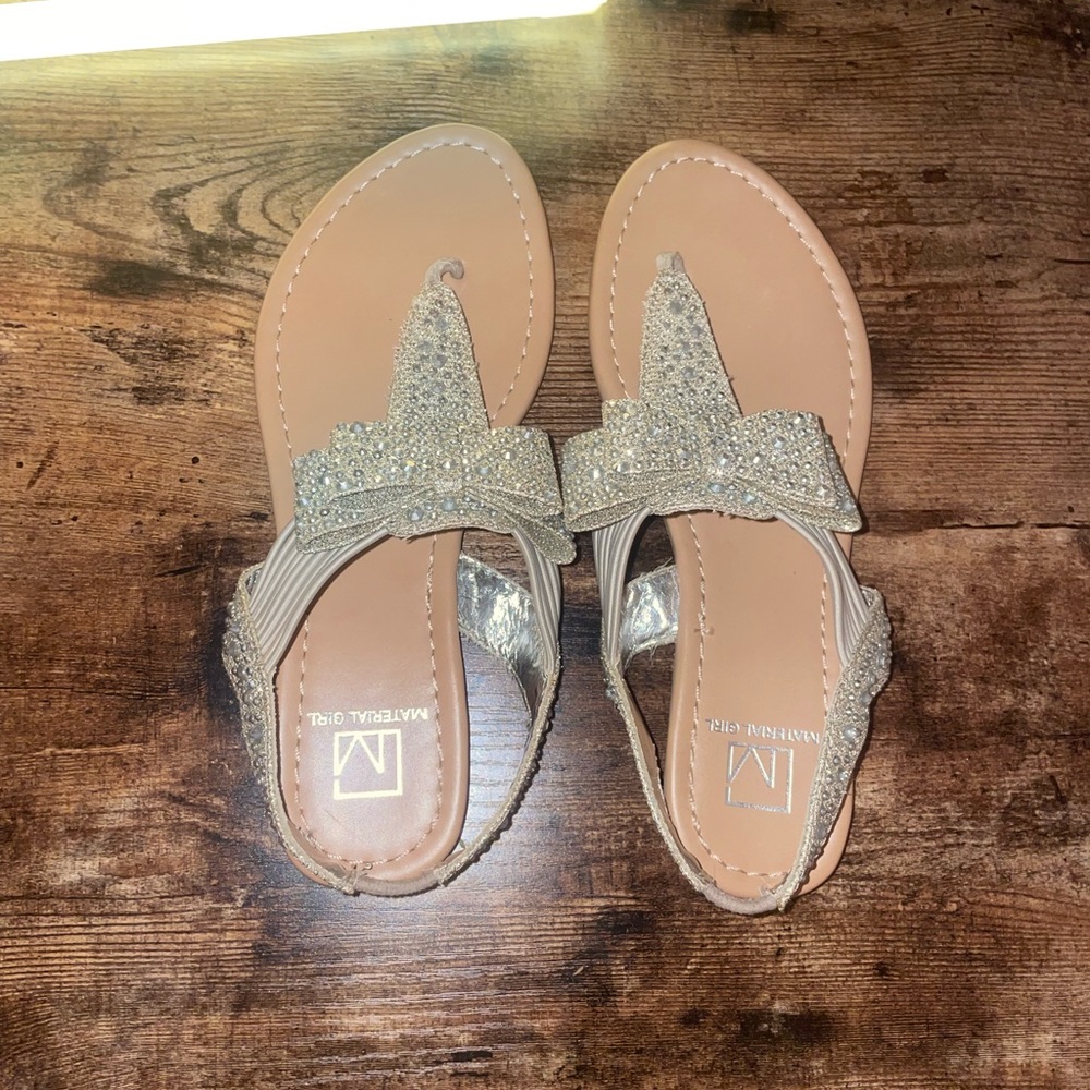 Material Girl Sparkly Sandals